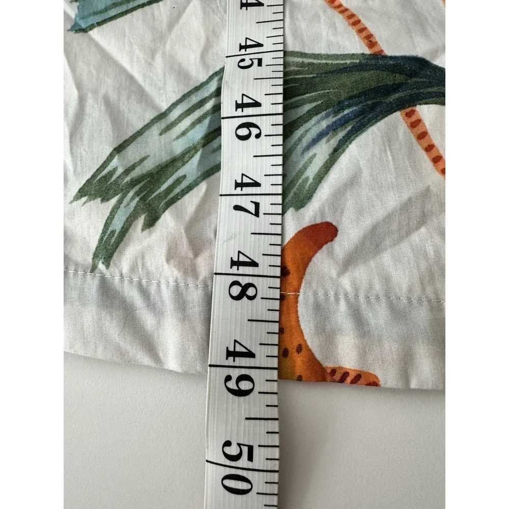 Maeve By Anthropologie Maxi Dress Women's Large Button-Front Tropical Resort - Picture 11 of 11